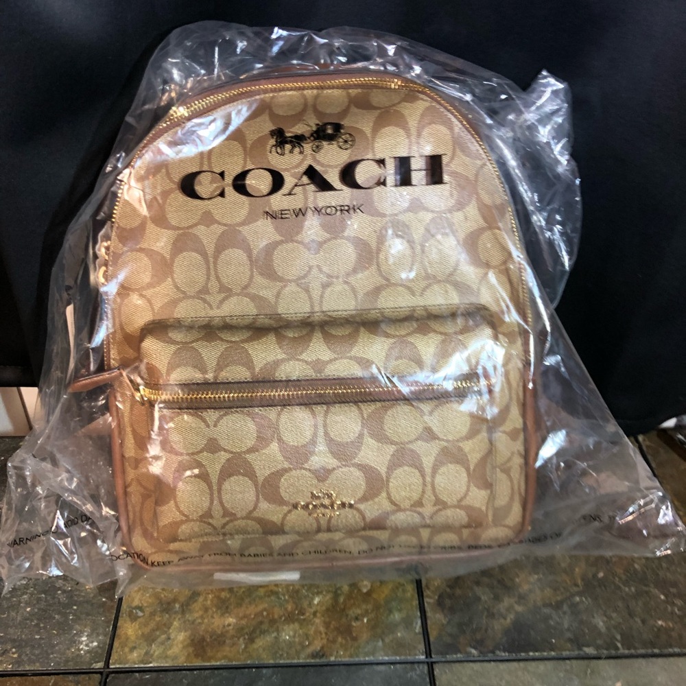 Brand new Coach Charlie backpack. Never used.